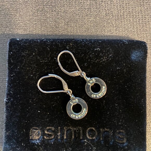 Snö of Sweeden Silver Earrings - Picture 3 of 3